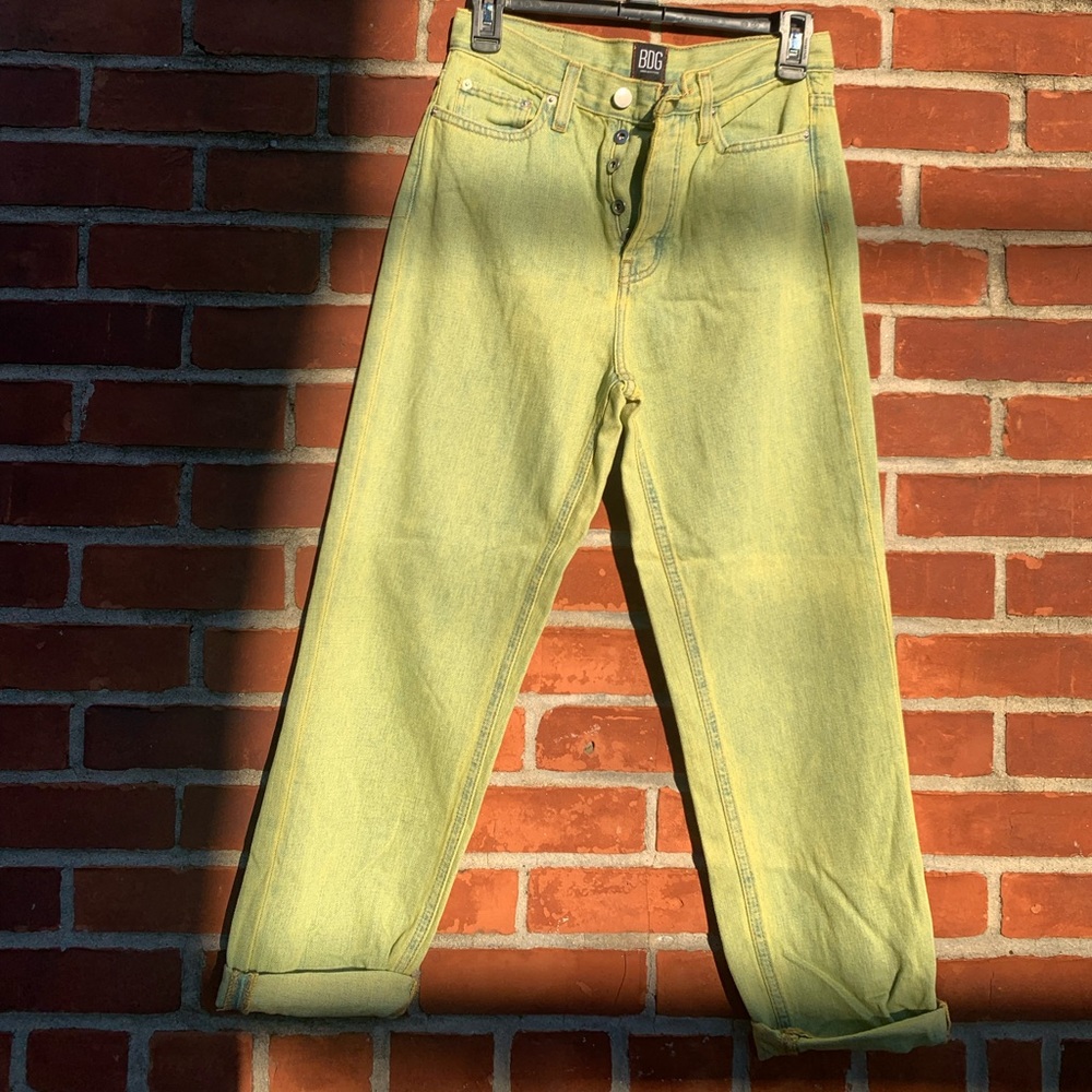 BDG acid washed jeans